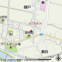 滋賀県米原市新庄324周辺の地図