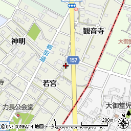 カフェレストレディーバード周辺の地図