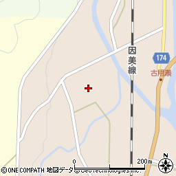 鳥取県鳥取市用瀬町古用瀬368周辺の地図