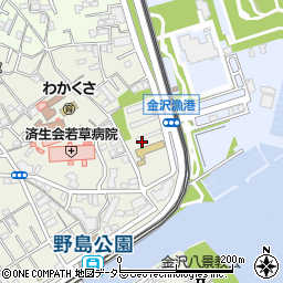神奈川県横浜市金沢区平潟町17周辺の地図