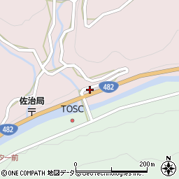 鳥取県鳥取市佐治町高山2周辺の地図