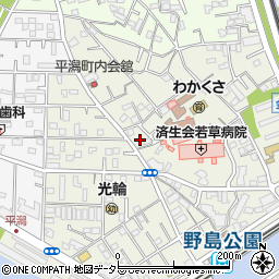 神奈川県横浜市金沢区平潟町11-17周辺の地図