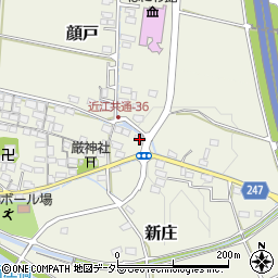 滋賀県米原市新庄291周辺の地図