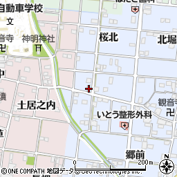 愛知県一宮市浅井町西浅井郷西16-2周辺の地図