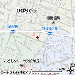 神奈川県茅ヶ崎市ひばりが丘7-14周辺の地図