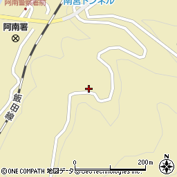 長野県下伊那郡泰阜村8431周辺の地図