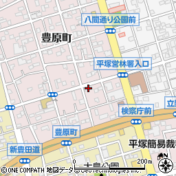 リーベ湘南周辺の地図