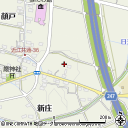 滋賀県米原市新庄236周辺の地図