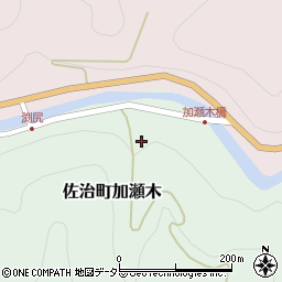 鳥取県鳥取市佐治町加瀬木386周辺の地図