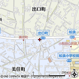 柴田花店周辺の地図