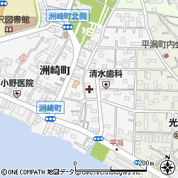 神奈川県横浜市金沢区洲崎町16-17周辺の地図