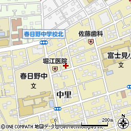 神奈川県平塚市中里21-30周辺の地図