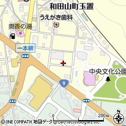 オートバックス和田山店周辺の地図