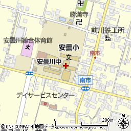 滋賀県高島市安曇川町田中445周辺の地図