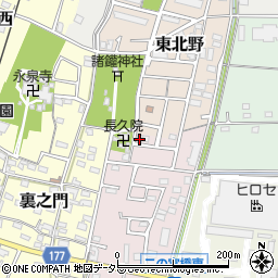 愛知県犬山市藪畔18-10周辺の地図