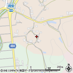 京都府綾部市岡安町（横田）周辺の地図