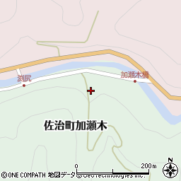 鳥取県鳥取市佐治町加瀬木383周辺の地図