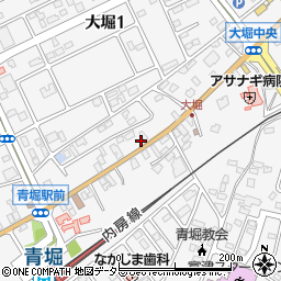 千葉県富津市大堀41周辺の地図