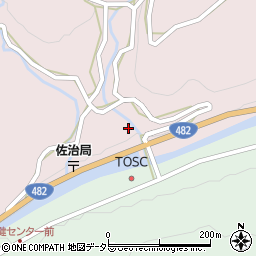 鳥取県鳥取市佐治町高山16周辺の地図