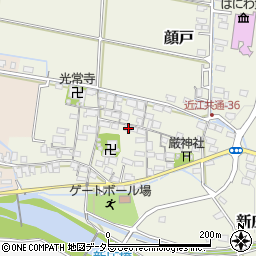 滋賀県米原市新庄462周辺の地図