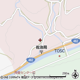 鳥取県鳥取市佐治町高山230周辺の地図