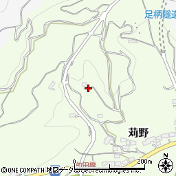 神奈川県南足柄市苅野1113周辺の地図