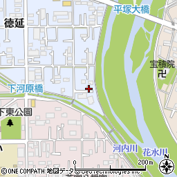 神奈川県平塚市徳延630-2周辺の地図