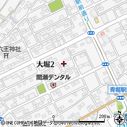 おり鶴デイサービスセンター青堀周辺の地図