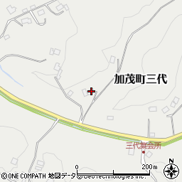 島根県雲南市加茂町三代949-2周辺の地図