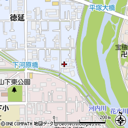 神奈川県平塚市徳延630-7周辺の地図