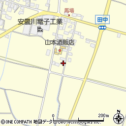 滋賀県高島市安曇川町田中2231周辺の地図