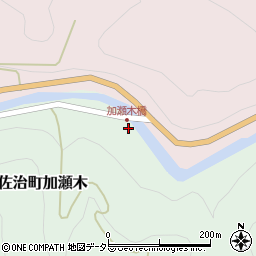鳥取県鳥取市佐治町加瀬木373周辺の地図