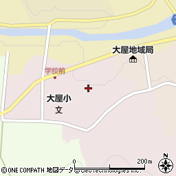 兵庫県養父市大屋町山路周辺の地図