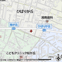 神奈川県茅ヶ崎市ひばりが丘7-10周辺の地図