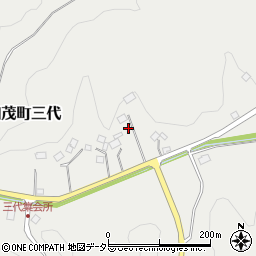 島根県雲南市加茂町三代761-1周辺の地図
