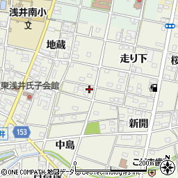 愛知県一宮市浅井町東浅井地蔵78-3周辺の地図