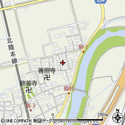 滋賀県米原市飯616周辺の地図