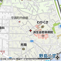 神奈川県横浜市金沢区平潟町11周辺の地図