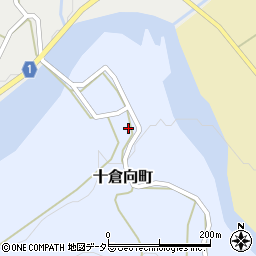 京都府綾部市十倉向町仲村45周辺の地図