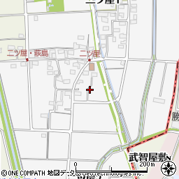 愛知県丹羽郡大口町二ツ屋周辺の地図