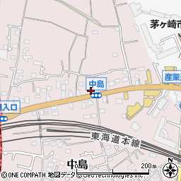 神奈川県茅ヶ崎市中島248周辺の地図