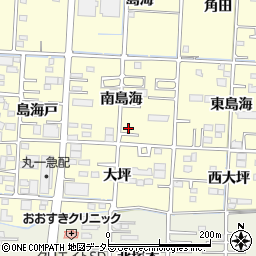 愛知県一宮市木曽川町門間南島海31周辺の地図