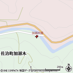 鳥取県鳥取市佐治町加瀬木349周辺の地図