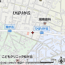 神奈川県茅ヶ崎市ひばりが丘7-14-3周辺の地図
