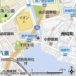 神奈川県横浜市金沢区瀬戸1周辺の地図