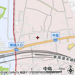 神奈川県茅ヶ崎市中島146周辺の地図