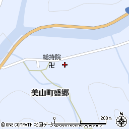 京都府南丹市美山町盛郷久保岸周辺の地図