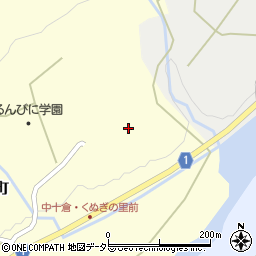 京都府綾部市十倉中町（段畠）周辺の地図