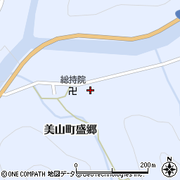 京都府南丹市美山町盛郷（久保岸）周辺の地図