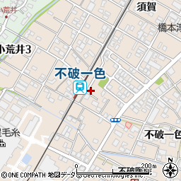 岐阜県羽島市正木町不破一色498-5周辺の地図